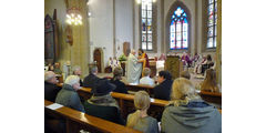 Festgottesdienst zum 50jahrigen Priesterjubiläum von Stadtpfarrer i.R. Geistlichen Rat Ulrich Trzeciok (Foto: Karl-Franz Thiede)